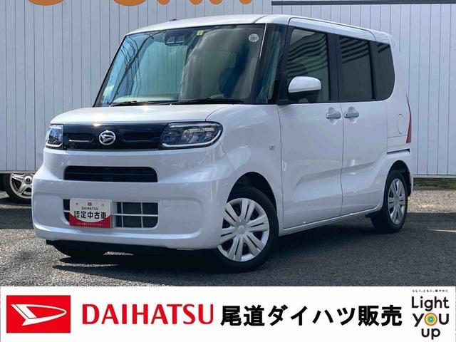 タントＸ両側スライドドア　片側電動スライドドア　衝突被害軽減システム　フロントシートヒーター　コーナーセンサー　プッシュボタンスタート　電子パーキング　パノラマモニター対応カメラ　ＬＥＤヘッドライト（広島県）の中古車
