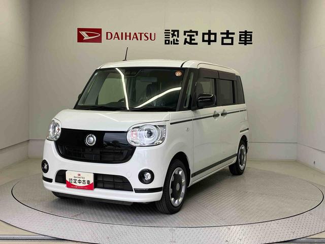 ムーヴキャンバスＧブラックアクセントＶＳ　ＳＡIIIスマートアシスト搭載　後席両側電動スライドドア　バックカメラ付き　オートエアコン　オートライト　キーフリー　アイドリングストップ　ＡＢＳ　電動ドアミラー（熊本県）の中古車