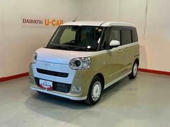 ムーヴキャンバスストライプスＧ前後障害物センサー　アイドルストップ　ナビＴＶ　ＥＴＣ　セキュリティアラーム　スマートキープッシュスタート　シートヒーター　キーフリーキー　ＬＥＤライト　車線逸脱警報　ベンチシート