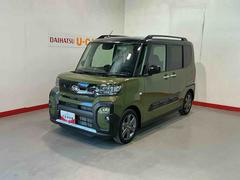 タントファンクロスターボ電格ミラー　ＬＥＤランプ　シートヒータ　コーナーソナー　衝突軽減ブレーキ　バックカメラ　スマートキ　ｉ−ｓｔｏｐ　車線逸脱警報　盗難警報装置　オートライト　アルミ　ＴＶ　キーフリー　ターボ