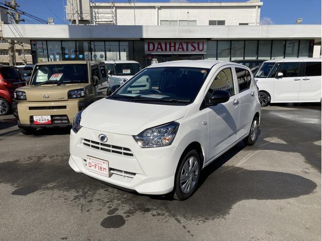 ミライースＸ　ＳＡIII１４インチフルホイールキャップ　ＬＥＤヘッドランプ　電動格納式（カラード）ドアミラー　自発光式デジタルメーターブルーイルミネーションメーター　マニュアルエアコン（ダイヤル式）　キーレスエントリー（静岡県）の中古車