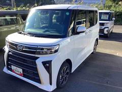 タントカスタムＸインパネシフト　プッシュスタートスイッチ　電子カードキー　ディスプレイオーディオ　衝突軽減ブレーキ　車線逸脱防止　アルミホイール　ＡＢＳ