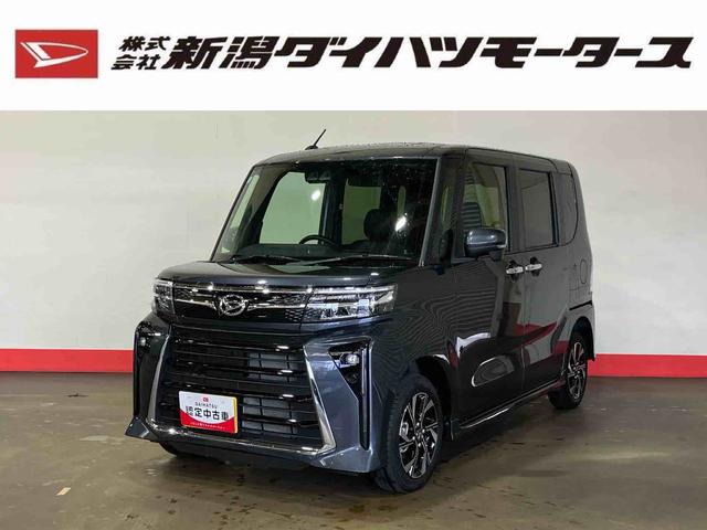 タントカスタムX(車内 消臭・抗菌 処理済) 衝突被害軽減システム 4WD 両側パワースライドドア バックカメラ アルミホイール キーフリーシステム(新潟県)の中古車