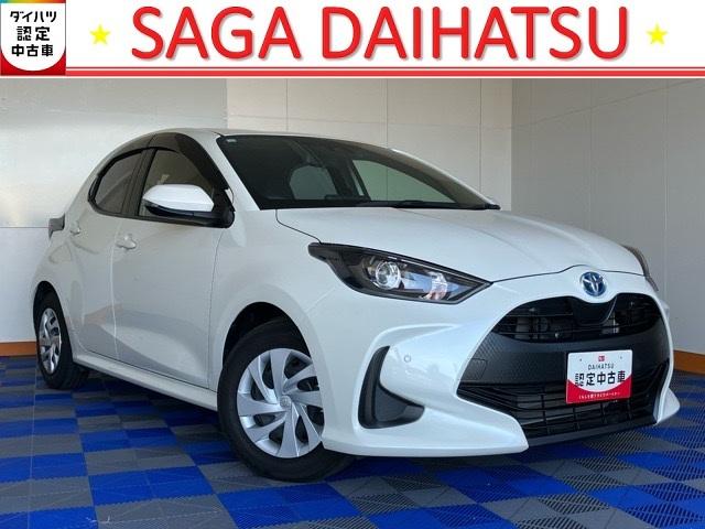 ヤリスハイブリッドGドラレコ・バックモニター・プッシュボタンスタート・ステアリングスイッチ・オートエアコン・キーフリー・パワーウィンドウ(佐賀県)の中古車