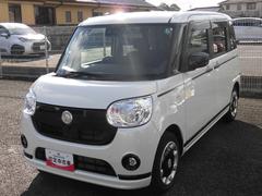 ムーヴキャンバスＸブラックアクセントリミテッド　ＳＡＩＩＩ４ＷＤ　ワンオーナー　ナビ　パノラマモニター　両側パワースライドドア　ＬＥＤフォグランプ　禁煙車　記録簿　認定中古車　レーンアシスト　　衝突回避支援システム搭載車