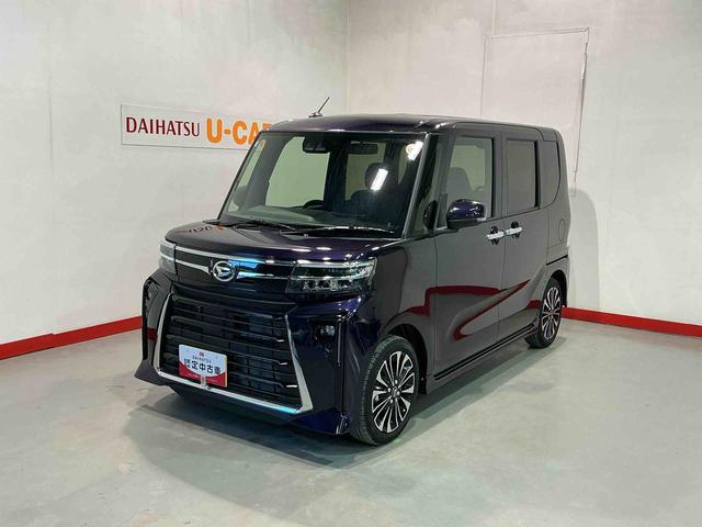 タントカスタムRS両側パワスライドドア レーンキープアシスト ISTOP クリアランスソナー オートミラー 運転席シートヒーター オートLED ターボエンジン LEDライト TV オートライト キーフリー セキュリティ(栃木県)の中古車