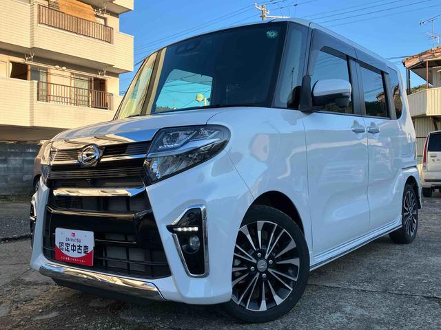 タントカスタムRSセレクションターボ スマートアシスト 2WD ドライブレコーダー付き オートライト クルーズコントロール ナビ付き ETC付き ドライブレコーダー付き パノラマモニター 全車速追従機能付ACC 誤発進抑制制御機能(福島県)の中古車