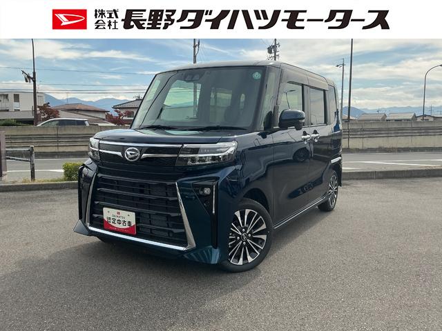 タントカスタムRS4WD CVT ターボ 純正ナビ ドライブレコーダー 両側電動スライドドア(長野県)の中古車
