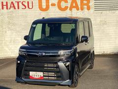 タントカスタムＸインパネシフト　プッシュスタートスイッチ　電子カードキー　電動パーキングブレーキ　カーナビ　衝突軽減ブレーキ　車線逸脱防止　アルミホイール　ＡＢＳ