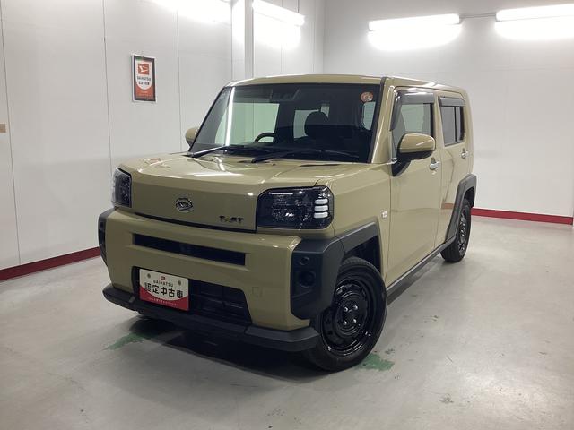 タフトＸ衝突被害軽減ブレーキ　横滑り防止装置　オートハイビーム　アイドリングストップ　ステアリングスイッチ　オートライト　キーフリーシステム　オートエアコン　パノラマカメラ　マット　バイザー（岐阜県）の中古車