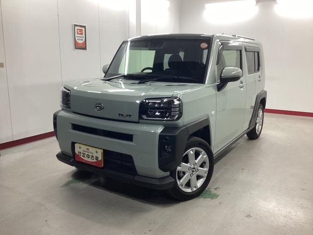 タフトＧ衝突被害軽減ブレーキ　横滑り防止装置　オートハイビーム　アイドリングストップ　ステアリングスイッチ　オートライト　キーフリーシステム　オートエアコン　マット　バイザー（岐阜県）の中古車