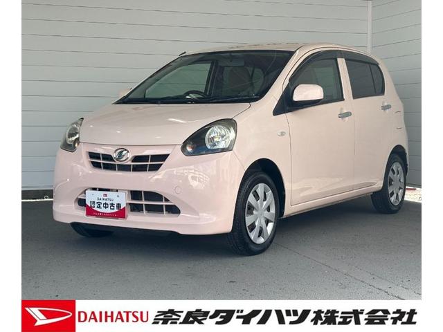 ミライースＸＣＤチューナー　マニュアルエアコン　電動格納式ドアミラー　パワーウィンドウ　アイドリングストップ機能　キーレスエントリーシステム　パワーステアリング（奈良県）の中古車