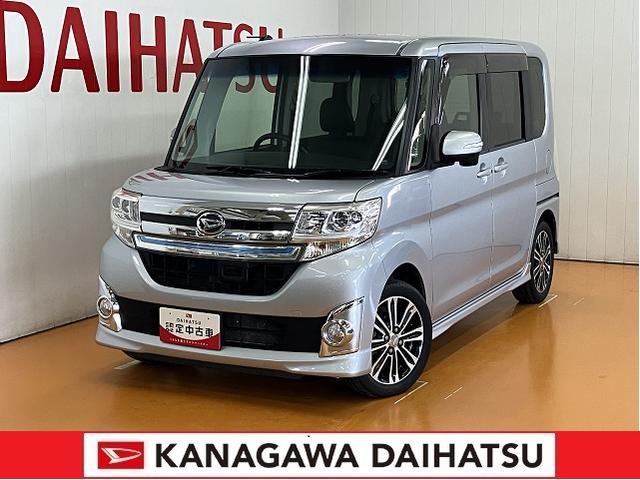 タントカスタムRS トップエディションSAスマアシ ミラクルオープンドア Bカメラ 両側オートスライドドア 後席モニター ステアリングスイッチ USB接続端子 Pスタート アイドリングストップ ETC 電動格納ミラー キーフリー(神奈川県)の中古車