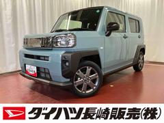 タフトＧ　ダーククロムベンチャー元試乗車　１オ−ナ−　アダプティブクルーズコントロール　オートマチックハイビーム　ＬＥＤヘッドランプ　レーンキープアシスト　アイドリングストップ　電動格納ミラー　記録簿　スマートキー　ガラスルーフ