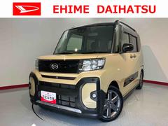 タントファンクロスターボ純正ナビ　バックカメラ　フルセグＴＶ　ＣＤ　ＤＶＤ　ＵＳＢ　Ｂｌｕｅｔｏｏｔｈ　ドラレコ　両側電動スライドドア　前席シートヒーター　オートライト　ＬＥＤヘッドライト　電動パーキング　キーフリーシステム