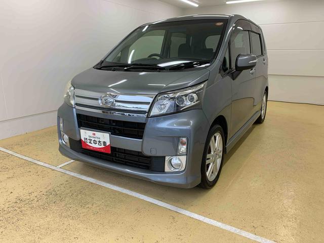 ムーヴカスタム　ＲＳ　タイヤ新品保証付き　記録簿　取扱説明書　スマートキー　アルミホイール　ターボ　ワンオーナー　エアバッグ　エアコン　パワーステアリング　パワーウィンドウ　ＣＤ　ＡＢＳ（静岡県）の中古車