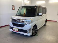 タントカスタムＲＳアイドリングストップ　ステアリングスイッチ　オートライト　キーフリーシステム　オートエアコン　ナビ　ＥＴＣ　マット　バイザー