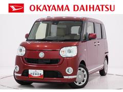 ムーヴキャンバスＧメイクアップ　ＳＡ２両側パワースライドドア　オートライト　キーフリー　アイドリングストップ　電動格納式ドアミラー　衝突被害軽減システム　レーンアシスト　ティーゼットデオプラス