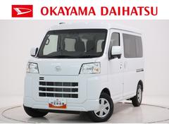 ハイゼットカーゴクルーズターボ４ＷＤ　両側スライドドア　オートライト　キーフリー　アイドリングストップ　電動格納式ドアミラー　衝突被害軽減システム　レーンアシスト　オートマチックハイビーム　ティーゼットデオプラス