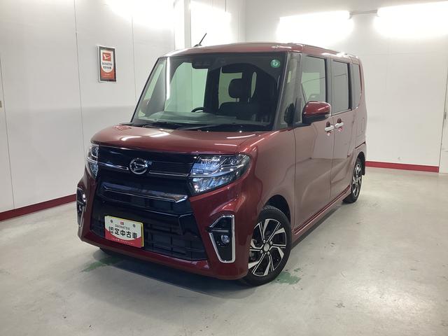 タントカスタムＸセレクション衝突被害軽減ブレーキ　横滑り防止装置　オートハイビーム　アイドリングストップ　ステアリングスイッチ　オートライト　キーフリーシステム　オートエアコン　ナビ　ドラレコ　バックカメラ　ＥＴＣ　マット（岐阜県）の中古車