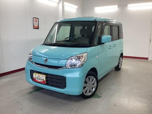 スペーシアＧエアコン　パワステ　ＣＤチューナー　アイドリングストップ　マット　バイザー（岐阜県）の中古車