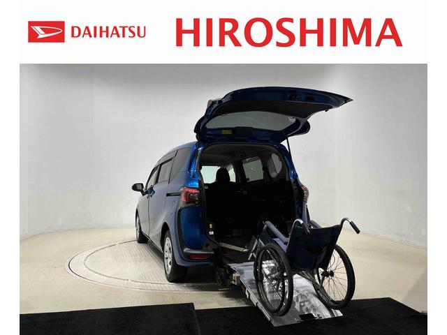 シエンタＧ　ウェルキャブ　スロープ　ナビ　パノラマモニター　ＥＴＣドライヴレコーダー　オートエアコン　プッシュスタート　キーフリーシステム　オートライト　両側パワースライドドア　ＬＥＤライト　フォグランプ　ホイールキャップ（広島県）の中古車