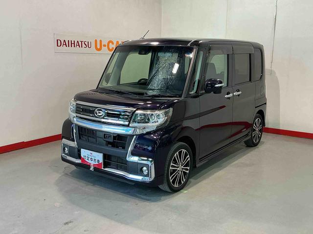 タントカスタムＲＳ　トップエディションＳＡII両側パワードア　前後誤発進抑制　横滑り防止　ナビＴＶ　キーフリーシステム　ＬＥＤヘッドライト　ターボ　スマートキー　Ｂカメラ　ＥＴＣ　アルミ　電動格納ドアミラー　オートライト　レーンアシスト　ＡＢＳ（栃木県）の中古車