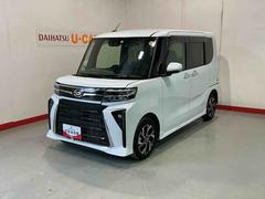 タントカスタムＸ衝突軽減ブレーキ　リアコーナーセンサー　車線逸脱防止　アイドリングストップ機能　Ｂカメラ　ナビＴＶ　盗難警報装置　ＬＥＤ　ＥＴＣ　キーレスエントリー　前席シートヒーター　オートＬＥＤ　電動格納ミラー