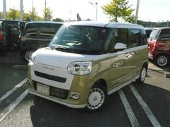 ムーヴキャンバスストライプスＧターボターボ車　キーフリーシステム　セキュリティアラーム　スモークガラス　走行距離１．１５４ｋｍ