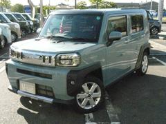 タフトＧ　クロムベンチャーキーフリーシステム　スモークガラス　セキュリティアラーム　アルミホイール　走行距離１７９ｋｍ