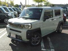 タフトＧ　ダーククロムベンチャーアルミホイール　セキュリティアラーム　スモークガラス　キーフリーシステム　走行距離１４３ｋｍ