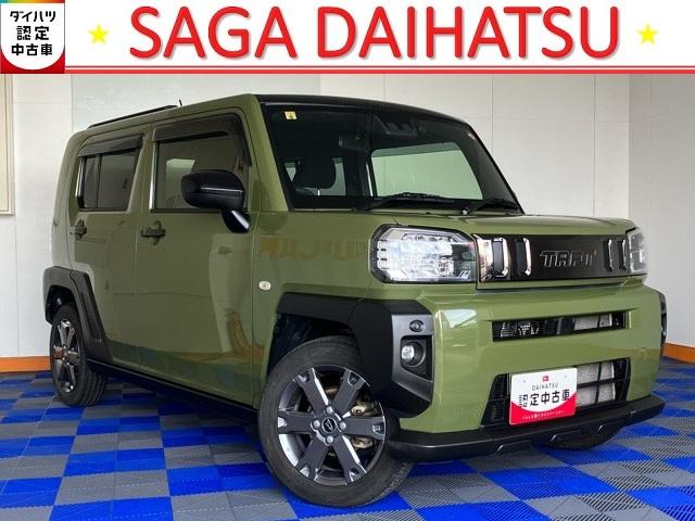 タフトGターボETC・ドラレコ・バックモニター・コーナーセンサー・プッシュボタンスタート・ステアリングスイッチ・オートエアコン・キーフリー・アルミホイール・シートヒーター・パワーウィンドウ(佐賀県)の中古車