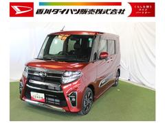 タントカスタムＸスタイルセレクション認定中古車　ＣＶＴ　ナビ　パノラマカメラ　ドライブレコーダー　ＥＴＣ　シートヒーター　キーフリーシステム　ステアリングスイッチ　両側パワースライドドア　助手席側ピラーレス　運転席側ロングスライドシート