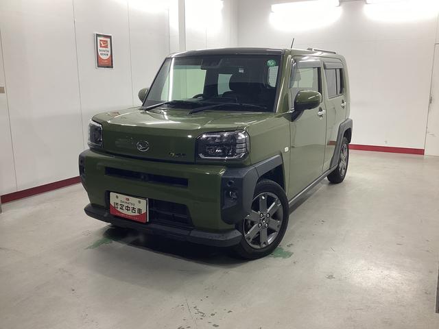 タフトＧターボ衝突被害軽減ブレーキ　横滑り防止装置　オートハイビーム　アイドリングストップ　ステアリングスイッチ　オートライト　キーフリーシステム　オートエアコン　ナビ　ドラレコ　パノラマカメラ　マット　バイザー（岐阜県）の中古車