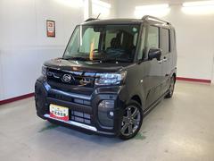 タントファンクロスターボ衝突被害軽減ブレーキ　横滑り防止装置　オートハイビーム　アイドリングストップ　ステアリングスイッチ　オートライト　キーフリーシステム　オートエアコン　パノラマカメラ　ＥＴＣ