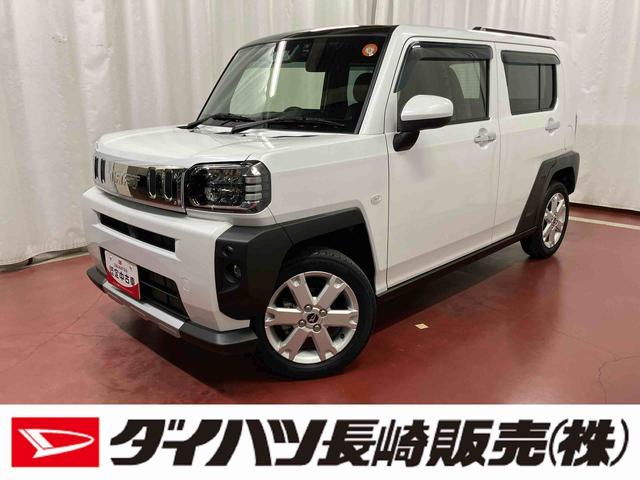 タフトＧターボ　クロムベンチャー下取車　ターボ　ナビ　ブルートゥース　ＥＴＣ　ドライブレコーダー　衝突被害軽減システム　アダプティブクルーズコントロール　シートヒーター　バックモニター　オートライト　オートマチックハイビーム（長崎県）の中古車