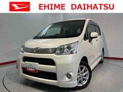 ムーヴカスタム　Ｘリミテッド純正ナビ　バックカメラ　ワンセグＴＶ　ＣＤ　プッシュスタート　アイドリングストップ　ディスチャージヘッドライト　電動格納ドアミラー　キーフリーシステム　盗難防止システム