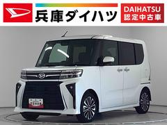 タントカスタムＲＳ　ターボ　ワンオーナー　両側電動スライドドア走行無制限１年保証　両側電動スライドドア　ワンオーナー　前後コーナーセンサー　前席シートヒーター　オートマチックハイビーム　ＬＥＤヘッドライト　オートブレーキホールド　１５インチ純正アルミホイール