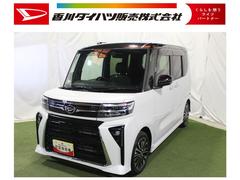 タントカスタムＲＳ認定中古車　ＣＶＴ　ナビ　バックカメラ　ドライブレコーダー　ＥＴＣ　キーフリーシステム　ステアリングスイッチ　シートヒーター　両側パワースライドドア　助手席側ピラーレス　　ＬＥＤヘッドライト