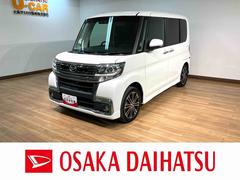 タントカスタムＲＳ　トップエディションリミテッドＳＡＩＩＩサポカーＳワイド適合・ターボエンジン・後席モニター・純正８インチハイエンドナビ・全方位カメラ・フロントドライブレコーダー・ＥＴＣ車載器・衝突回避支援ブレーキ・シートヒーター・両側電動スライドドア