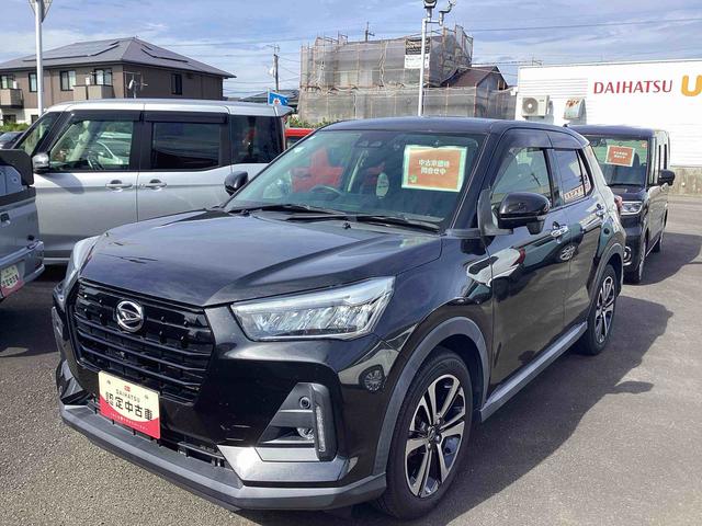 ロッキーＧフロアＣＶＴ車　プッシュスタートスイッチ　車線逸脱警告　誤発進抑制機能　ＡＢＳ　電子カードキー　カーナビドラレコ　アルミホイール（鹿児島県）の中古車