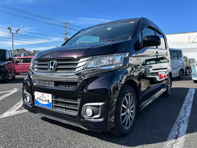 Ｎ−ＷＧＮカスタムＧ・ターボパッケージインパネシフト　プッシュスタートスイッチ　電子カードキー　ドラレコ　　　ＥＴＣ車載器　アルミホイル　ＡＢＳ　オートエアコン（鹿児島県）の中古車