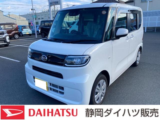 タントX 雹害車14インチフルホイールキャップ フルLEDヘッドランプ オート格納式カラードドアミラー 左側パワースライドドア TFTカラーマルチインフォメーションディスプレイ フルファブリックシート(静岡県)の中古車