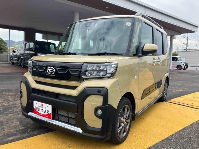 タントファンクロスワンオーナー　キーレスエントリー　スマートキ−　アルミ　記録簿　エアバック　ＡＢＳ（山口県）の中古車