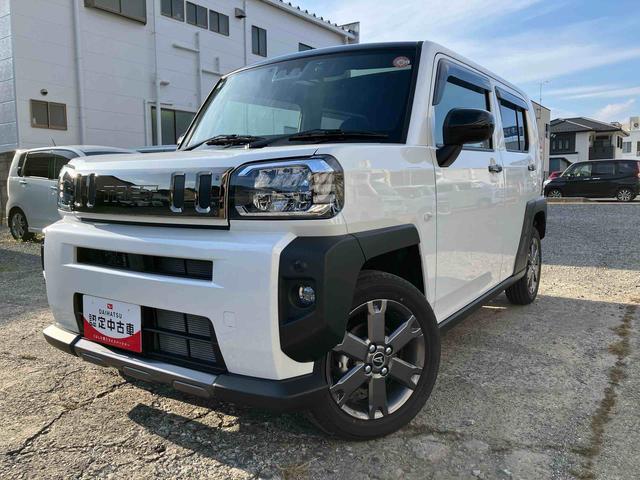 タフトGターボ ダーククロムベンチャーターボ 4WD CVT スカイフィールトップ シートヒーター スマートアシスト ナビ付き 電動パーキングブレーキ オートホールド機能 全車速追従機能付ACC バックカメラ プッシュボタンスタート(福島県)の中古車