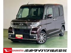 タントカスタムＸ　トップエディションＳＡＩＩＩナビ　片側電動スライドドア　プッシュボタンスタ−ト　オ−トハイビ−ム　アイドリングストップ機能　衝突被害軽減ブレーキ　バックカメラ