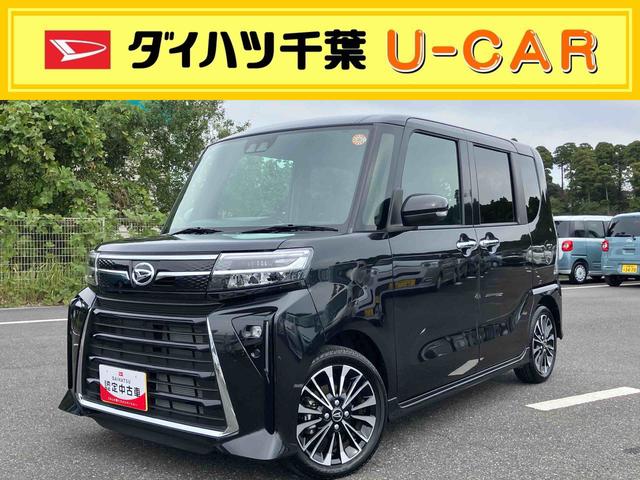 タントカスタムＲＳターボエンジン　１５インチアルミ　バックカメラ　両側電動スライドドア　シートヒーター　電動駐車ブレーキ　ＬＥＤライト＆フォグ　上下２段調節式デッキボード　コーナーセンサー　衝突被害軽減ブレーキ（千葉県）の中古車
