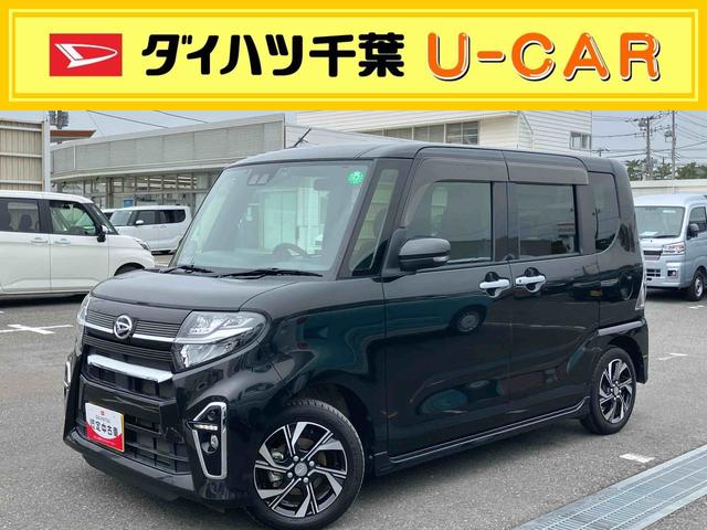 タントカスタムXナビ/TV/DVD/BT/USB Bカメラ 前後ドラレコ ETC スマアシ 両側電動スライド LEDヘッドランプ オートライト オートハイビーム シートヒーター コーナーセンサー ステリモ キーフリー(千葉県)の中古車