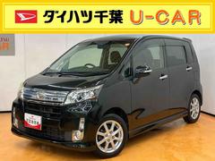 ムーヴカスタム　Ｘ　ＳＡＣＤ／ＵＳＢチューナー　ＬＥＤヘッドライト　ハロゲンフォグランプ　１４インチアルミ　ドアミラーウインカー　スマートキー　電動格納ドアミラー　照明／バニディミラー付きサンバイザー　衝突被害軽減ブレーキ