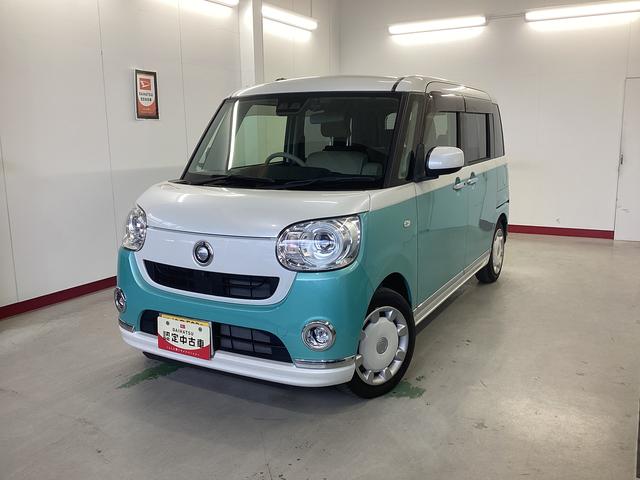 ムーヴキャンバスGメイクアップリミテッド SAIII衝突被害軽減ブレーキ 横滑り防止装置 オートハイビーム アイドリングストップ ステアリングスイッチ オートライト キーフリーシステム オートエアコン ナビ ドラレコ パノラマカメラ マット バイザー(岐阜県)の中古車